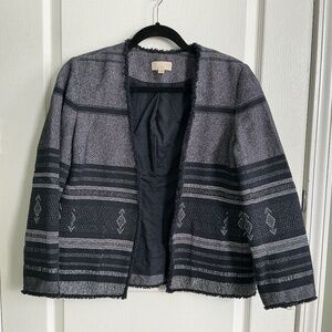 Loft Blue and White Jacket